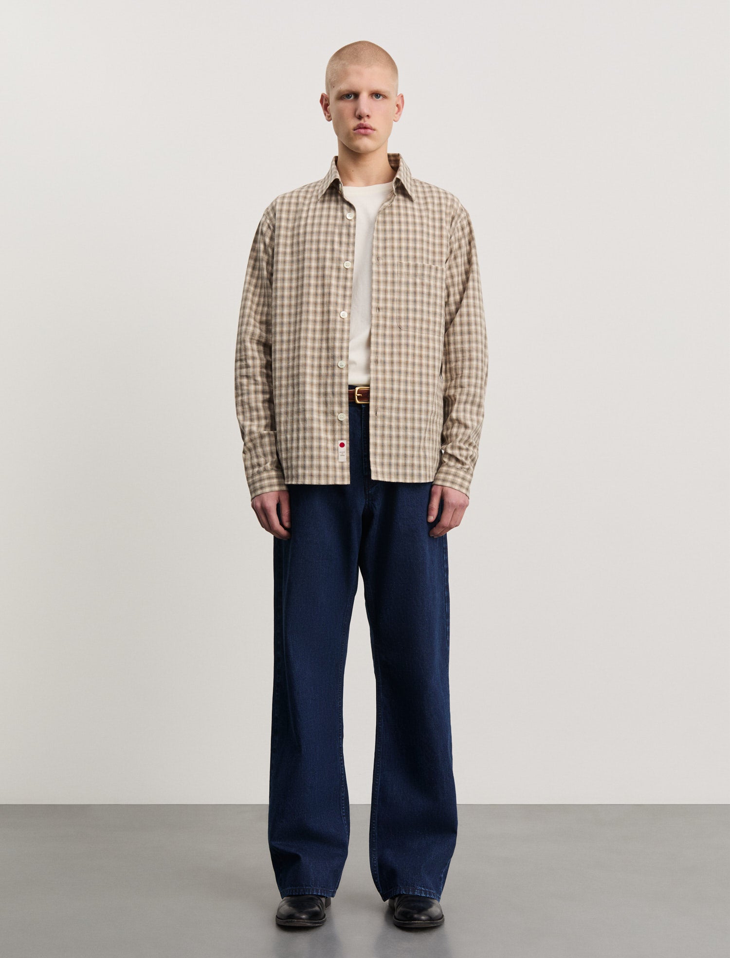 Chilli Beans. Pajama shirt Lサイズ ANOTHER Shirt 4.0 JPN, Gure Beju Check - ANOTHER ASPECT