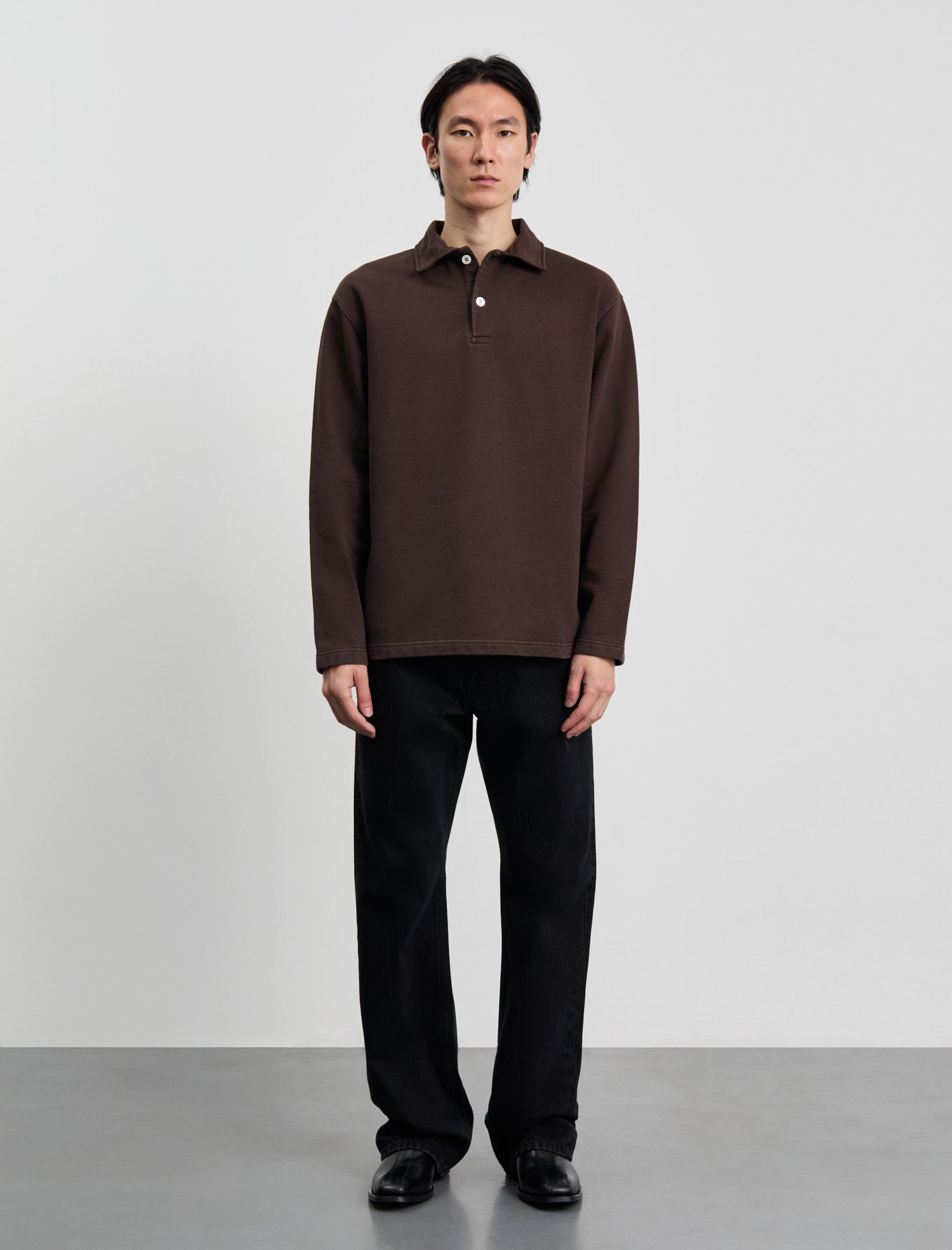 ANOTHER Polo Shirt 1.0, Antique Brown - ANOTHER ASPECT