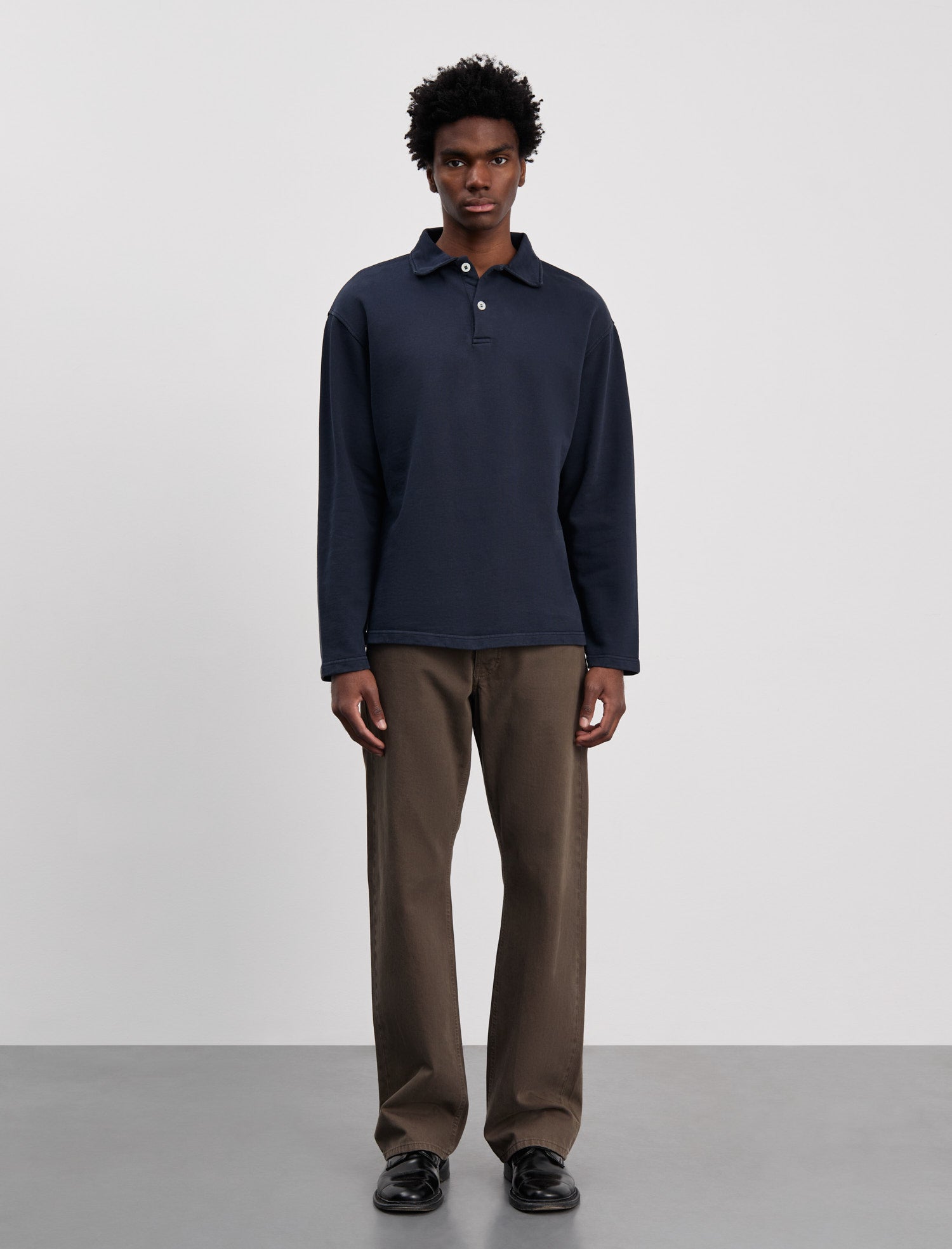 ANOTHER Polo Shirt Night Sky Navy ANOTHER ASPECT