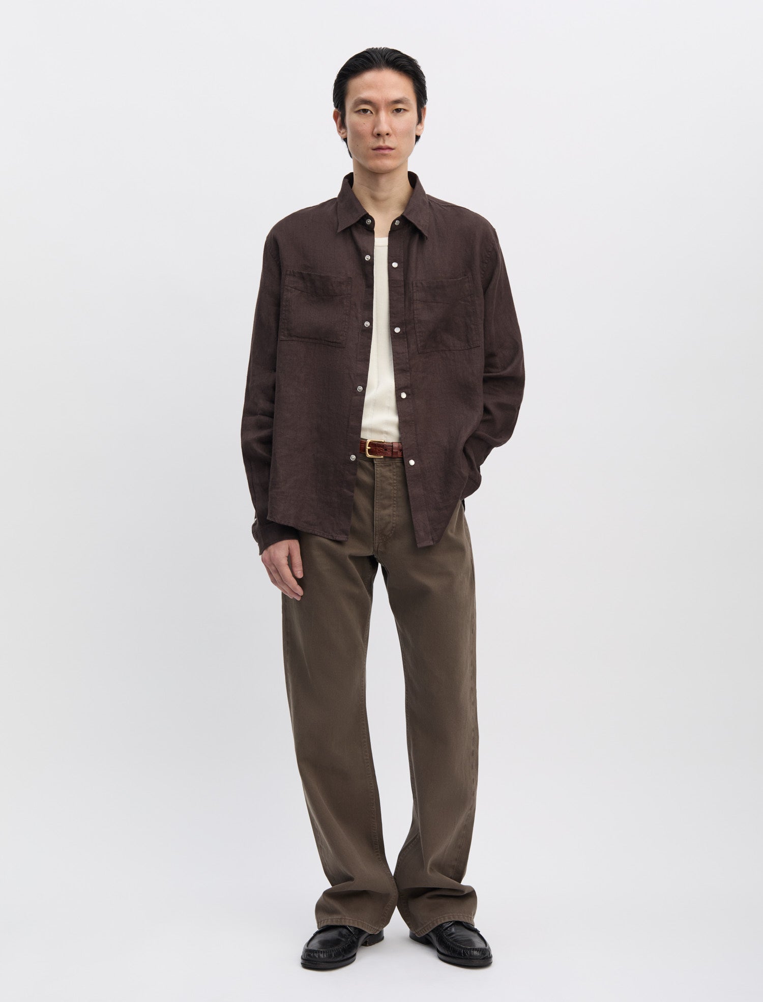 ANOTHER Shirt 5.0, Brown - ANOTHER ASPECT