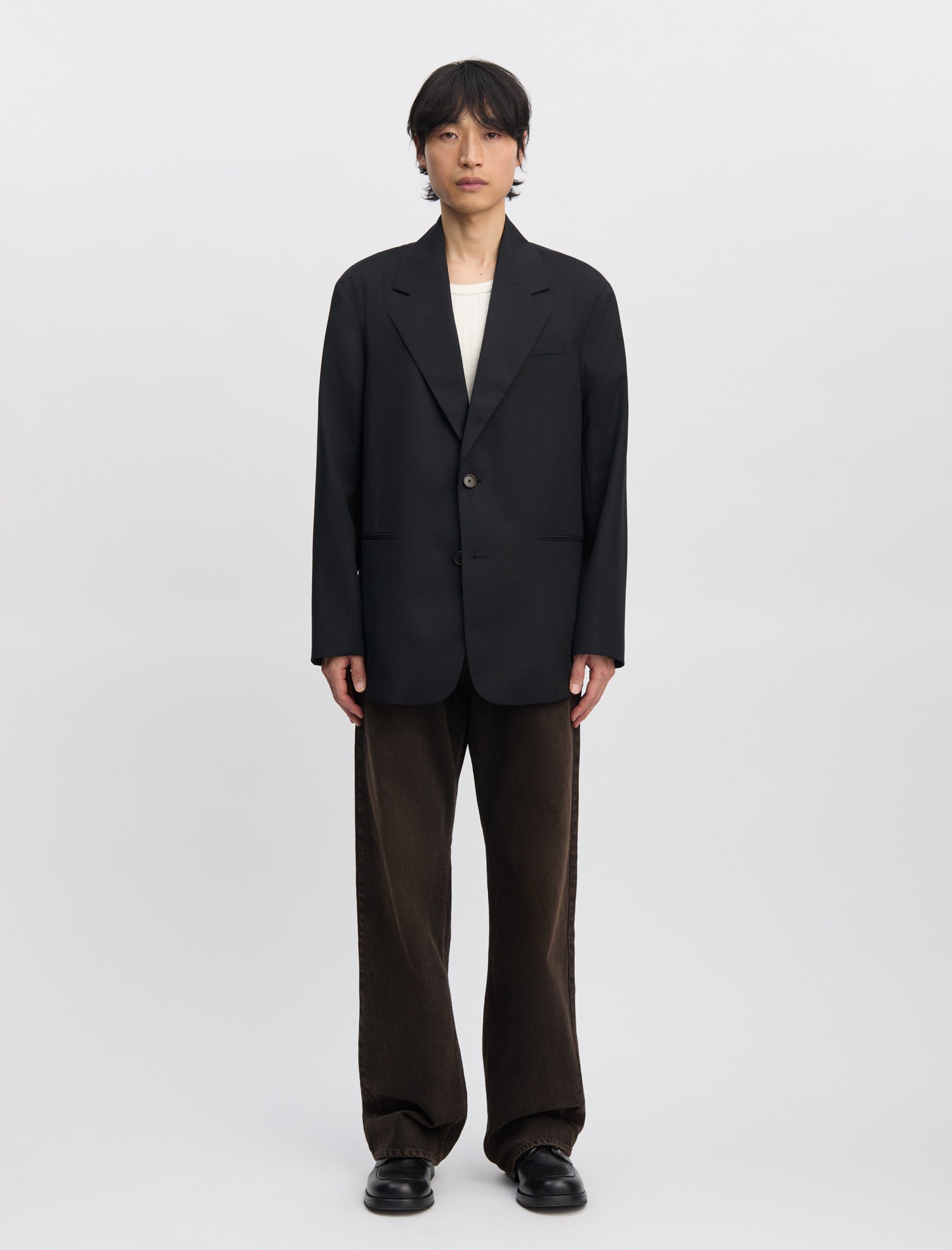 grey dress pants black suit jacket Another ASPECT VT-CAMPAIGN