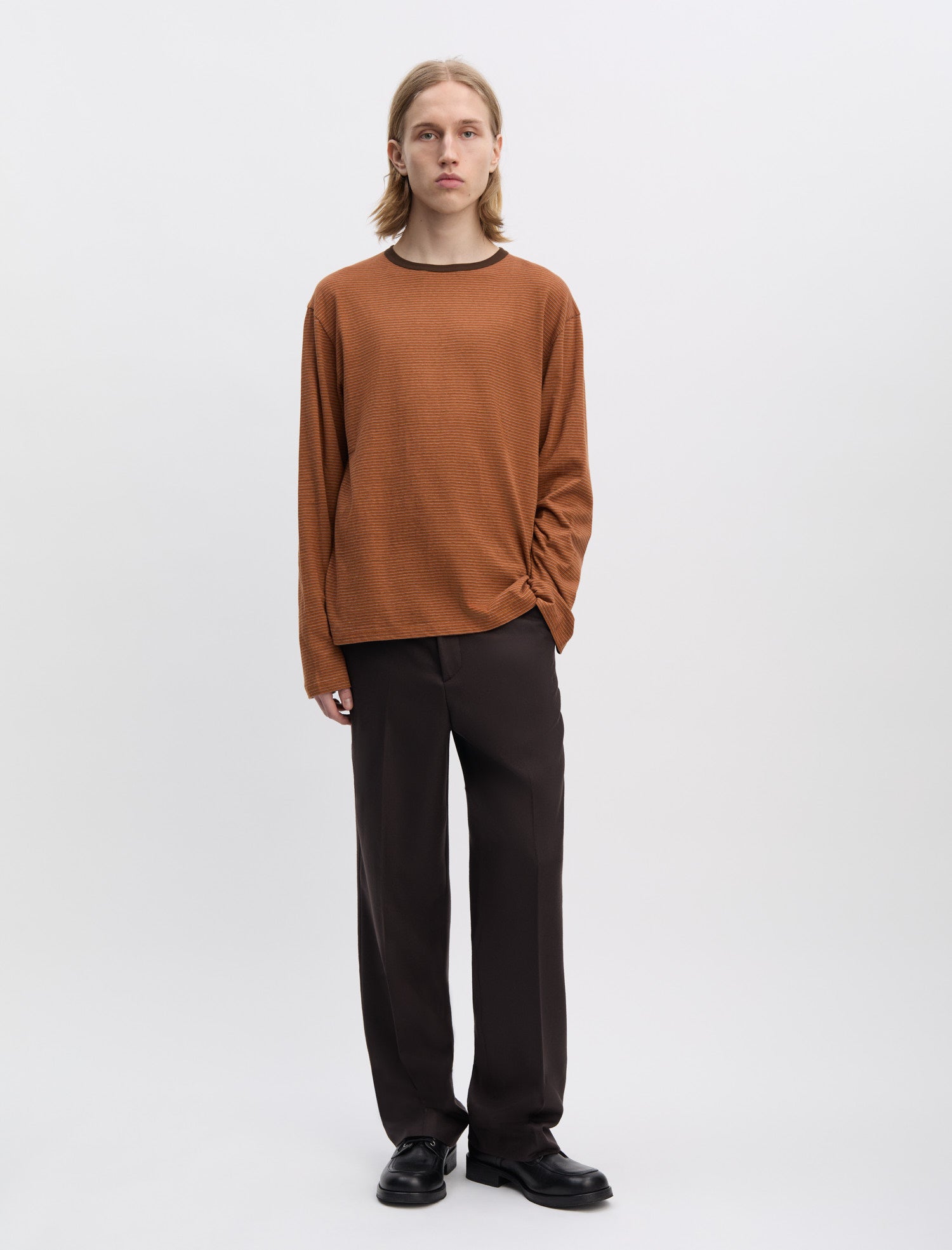 ANOTHER T-Shirt 3.0 JPN, Rust Stripe - ANOTHER ASPECT
