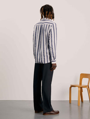 ANOTHER Shirt 1.0, Grey Blue Stripe