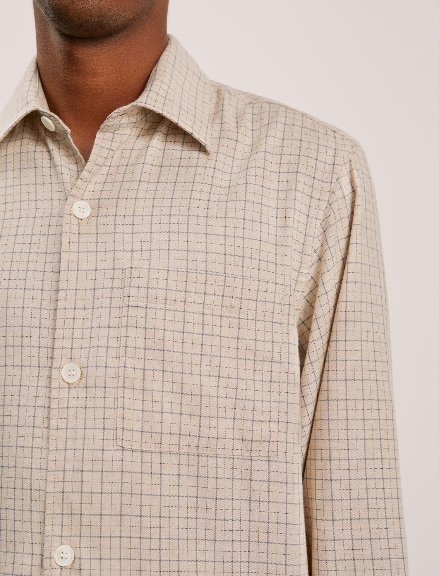 ANOTHER Shirt 4.0, Blue/Beige Check