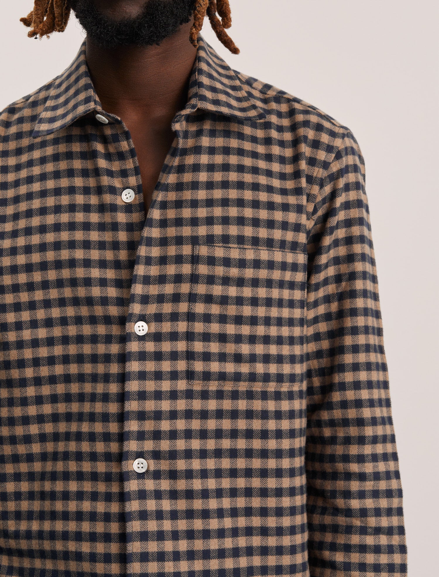 ANOTHER Shirt 4.0, Navy Check