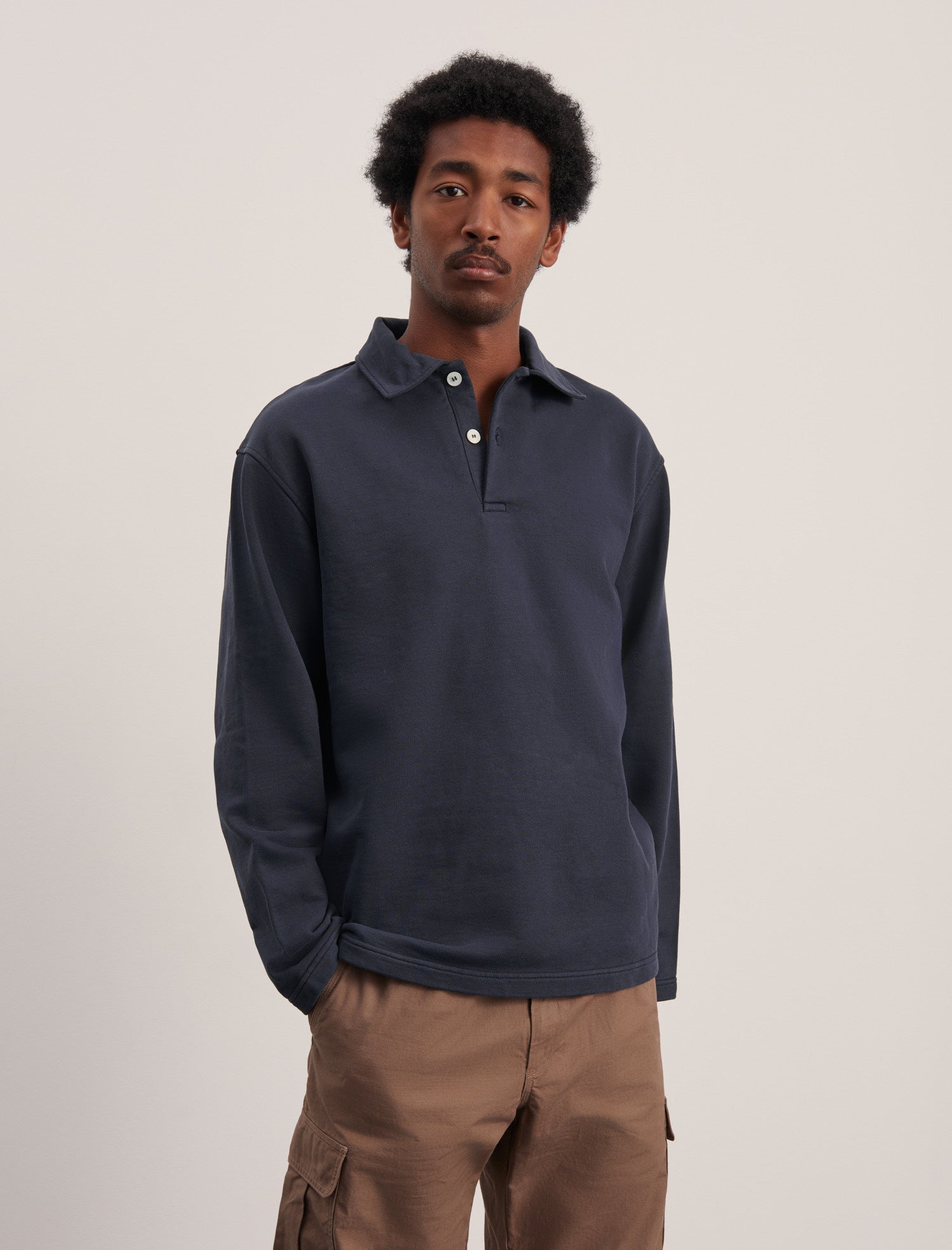 ANOTHER Polo Shirt 1.0, Night Sky Navy - ANOTHER ASPECT