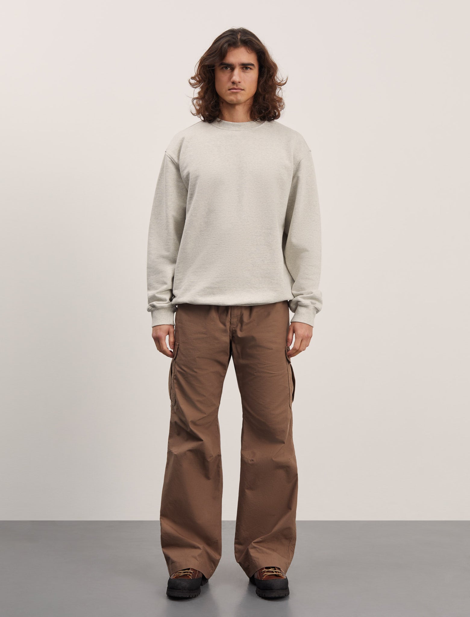 ANOTHER Sweatshirt 1.0, Light Grey Melange