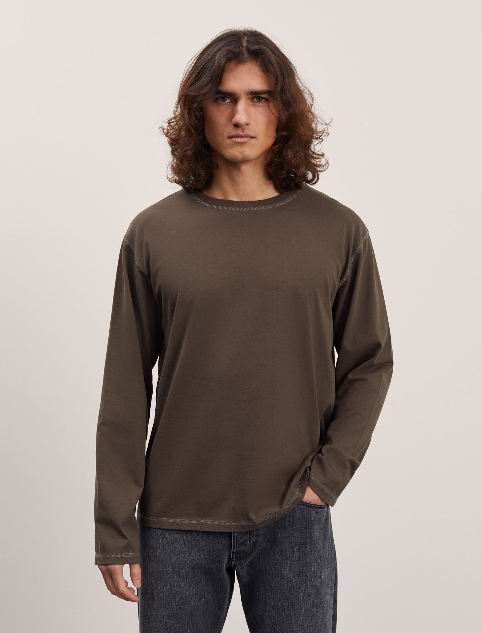 ANOTHER T-Shirt 3.0, Brown/Navy