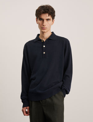 ANOTHER Polo Shirt 2.0, Night Sky Navy