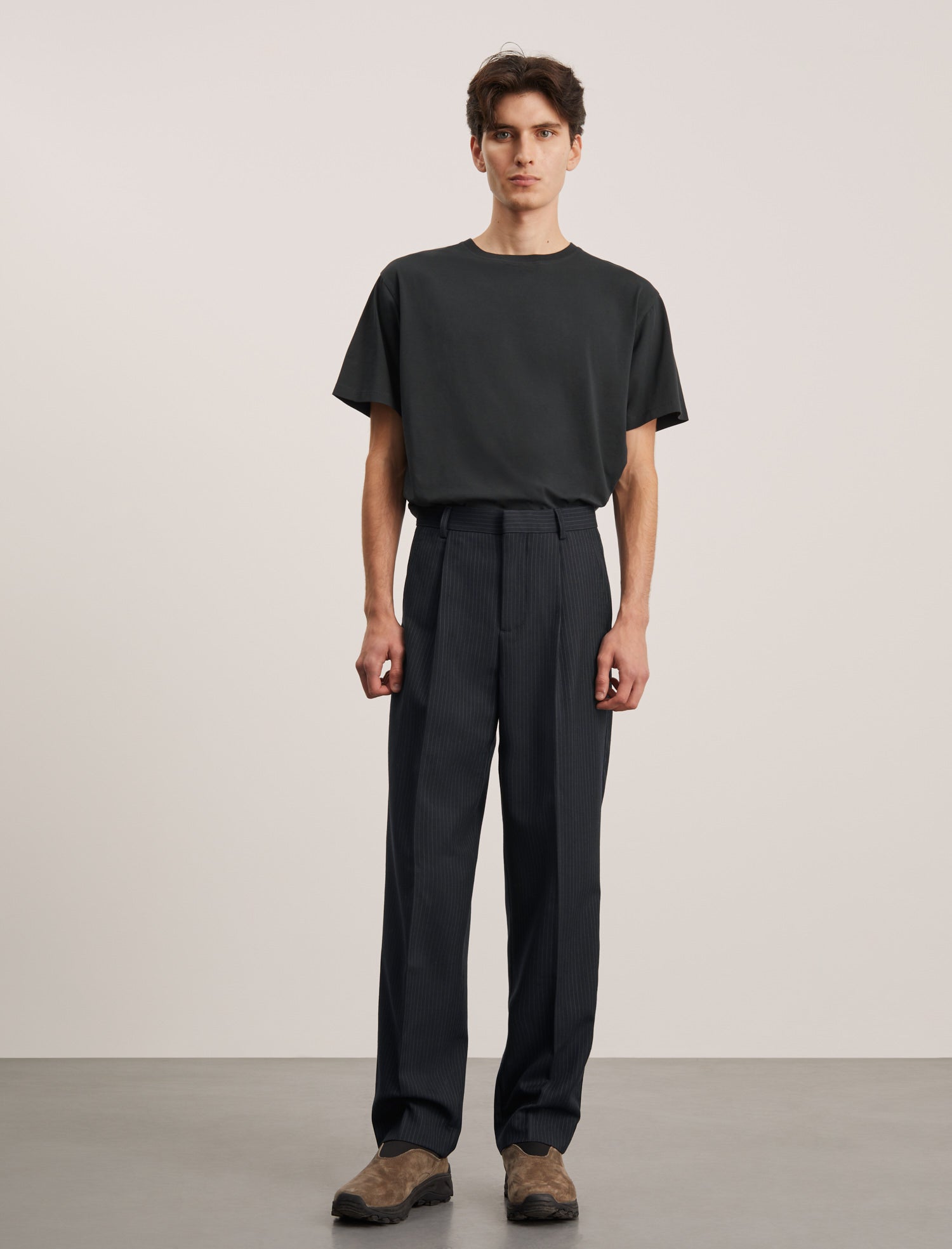ANOTHER Pants 1.0, Navy Pin Stripe