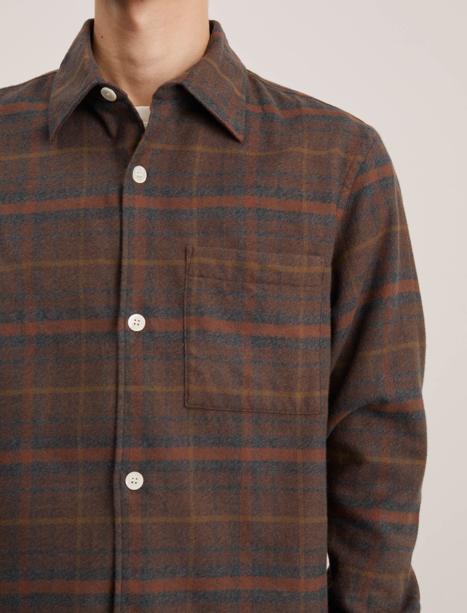 ANOTHER Shirt 4.0, Brown Check