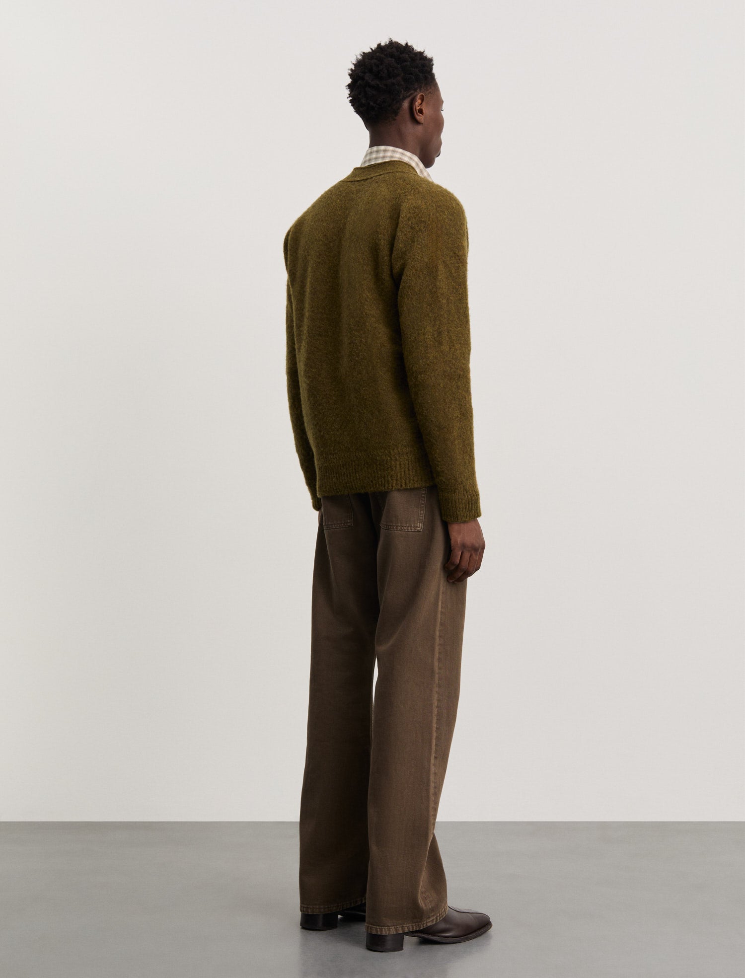 ANOTHER Cardigan 1.0, Dark Olive