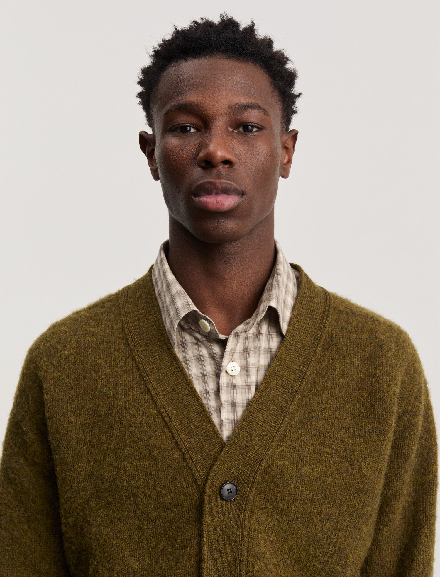 ANOTHER Cardigan 1.0, Dark Olive