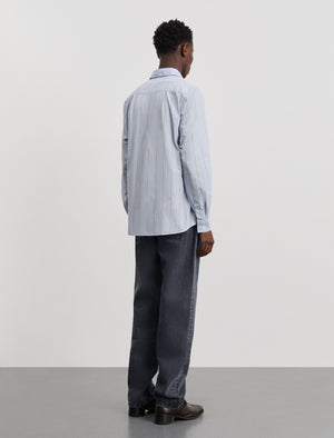 ANOTHER Shirt 3.0, Blue/Navy Stripe