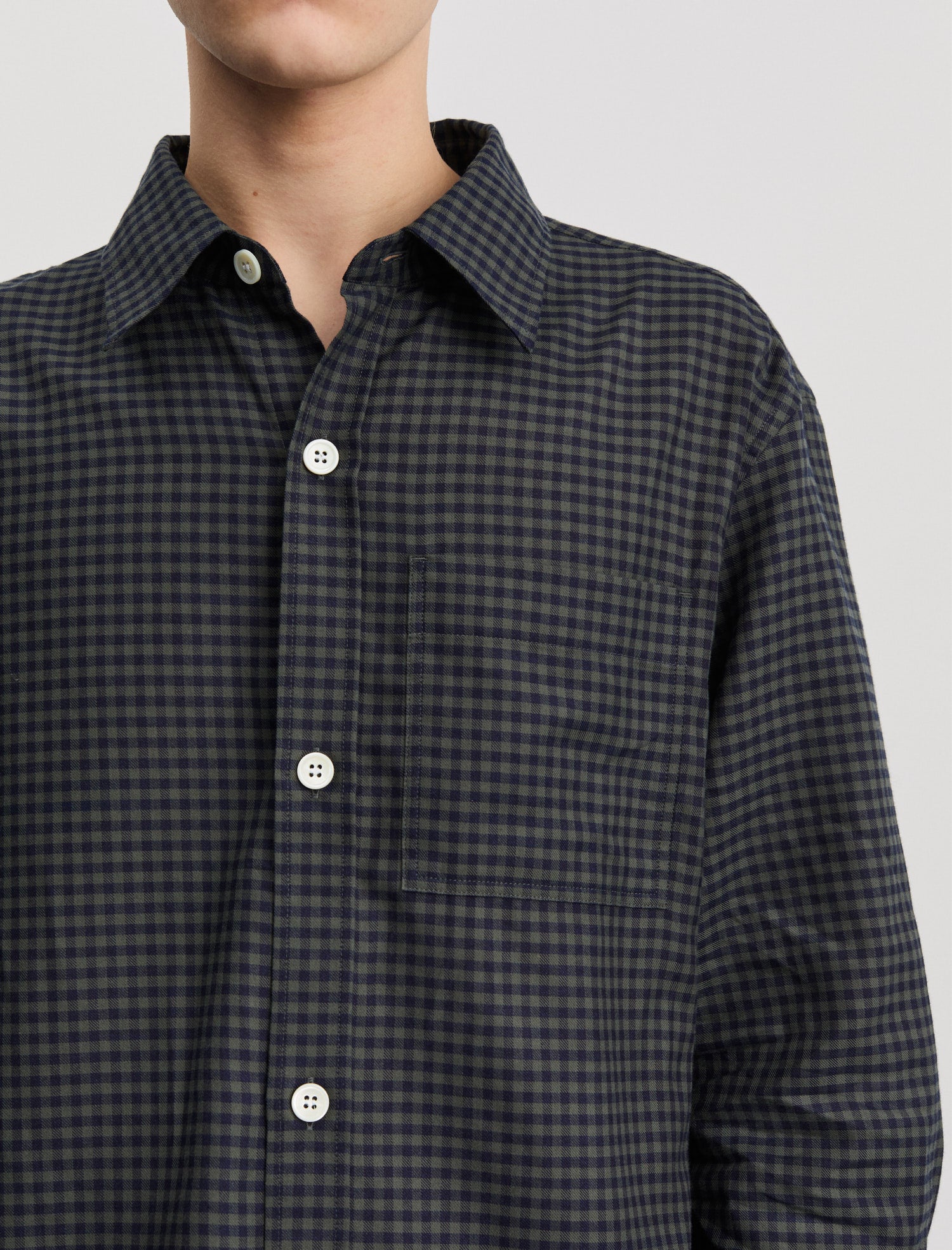 ANOTHER Shirt 4.0, Navy Check