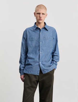 ANOTHER Shirt 5.0, Blue Chambray