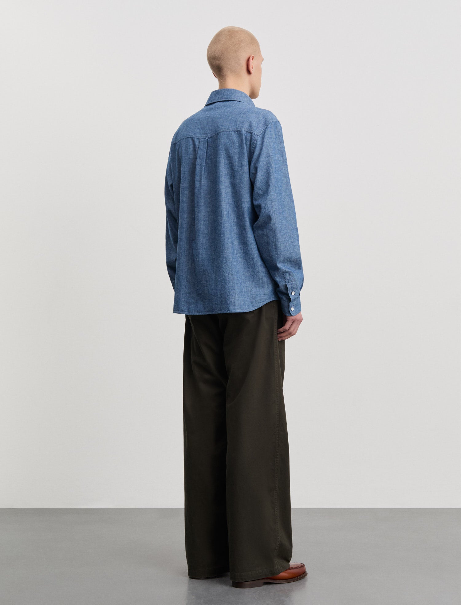 ANOTHER Shirt 5.0, Blue Chambray