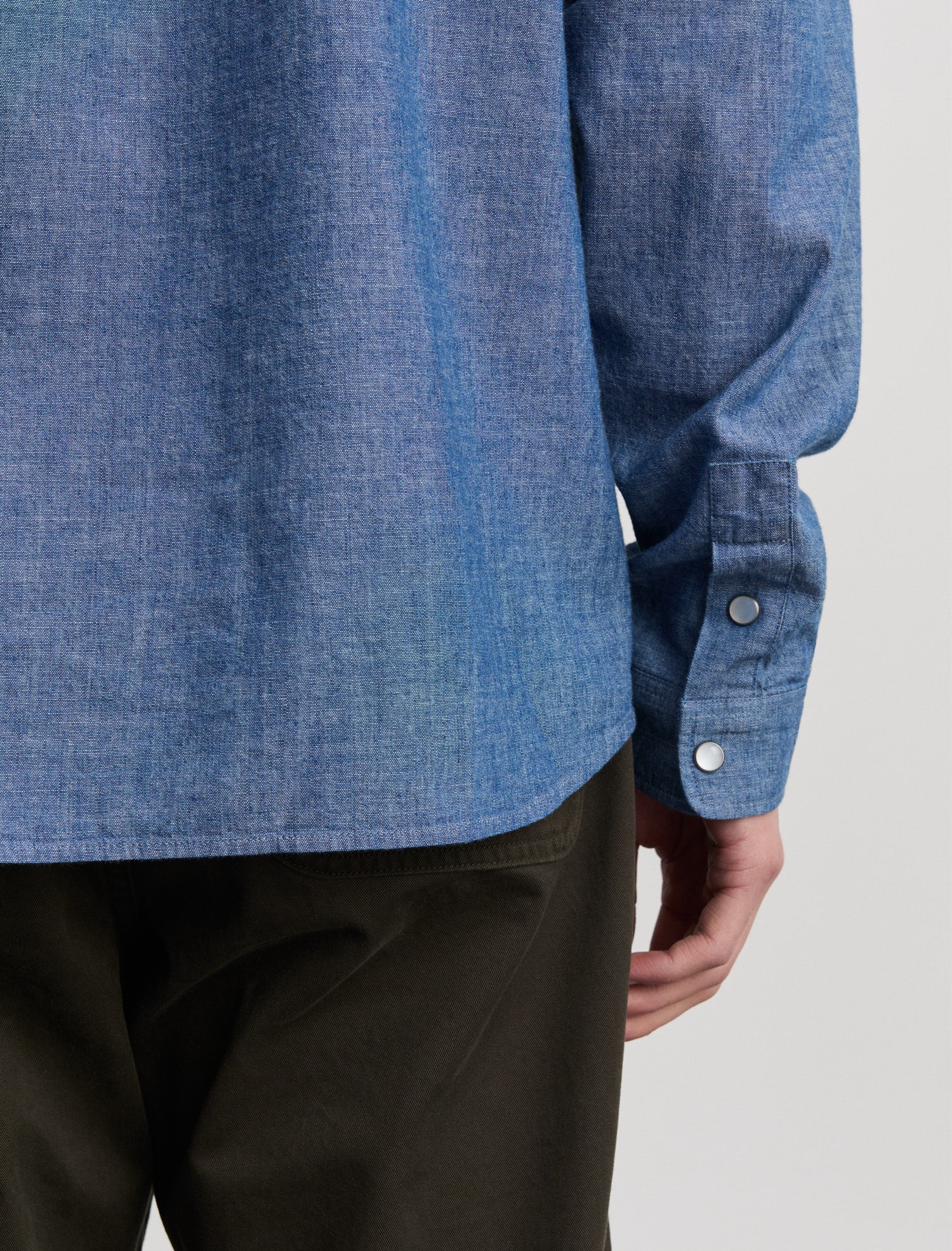 ANOTHER Shirt 5.0, Blue Chambray