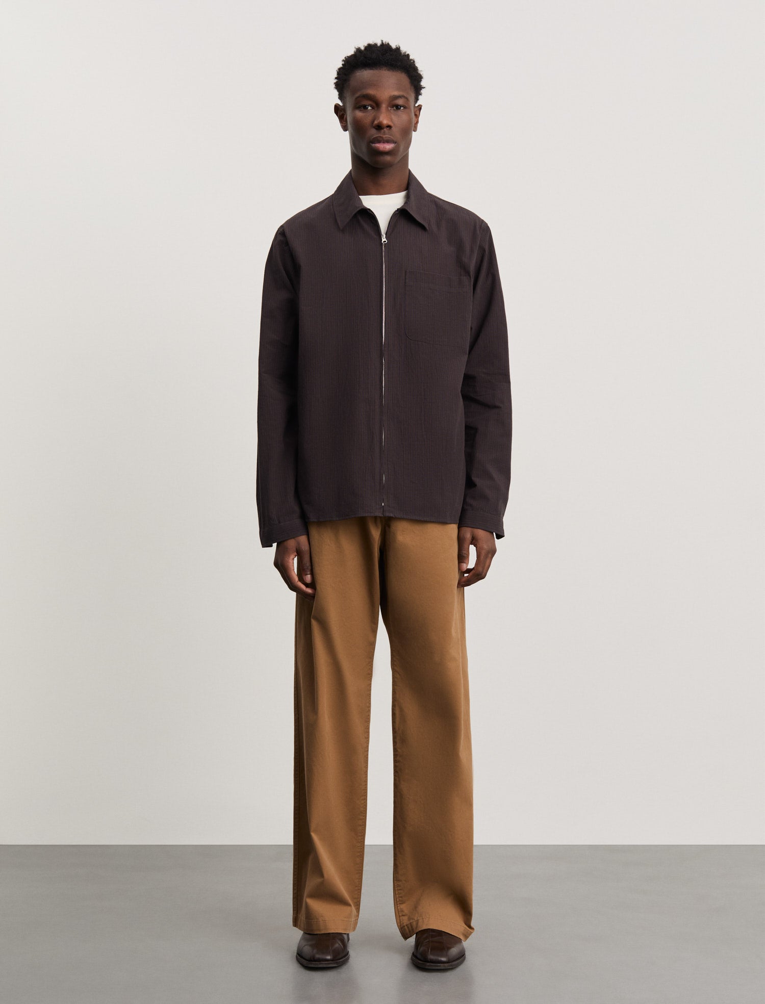 ANOTHER Zip Shirt 1.0 JPN, Kon Cairo Check