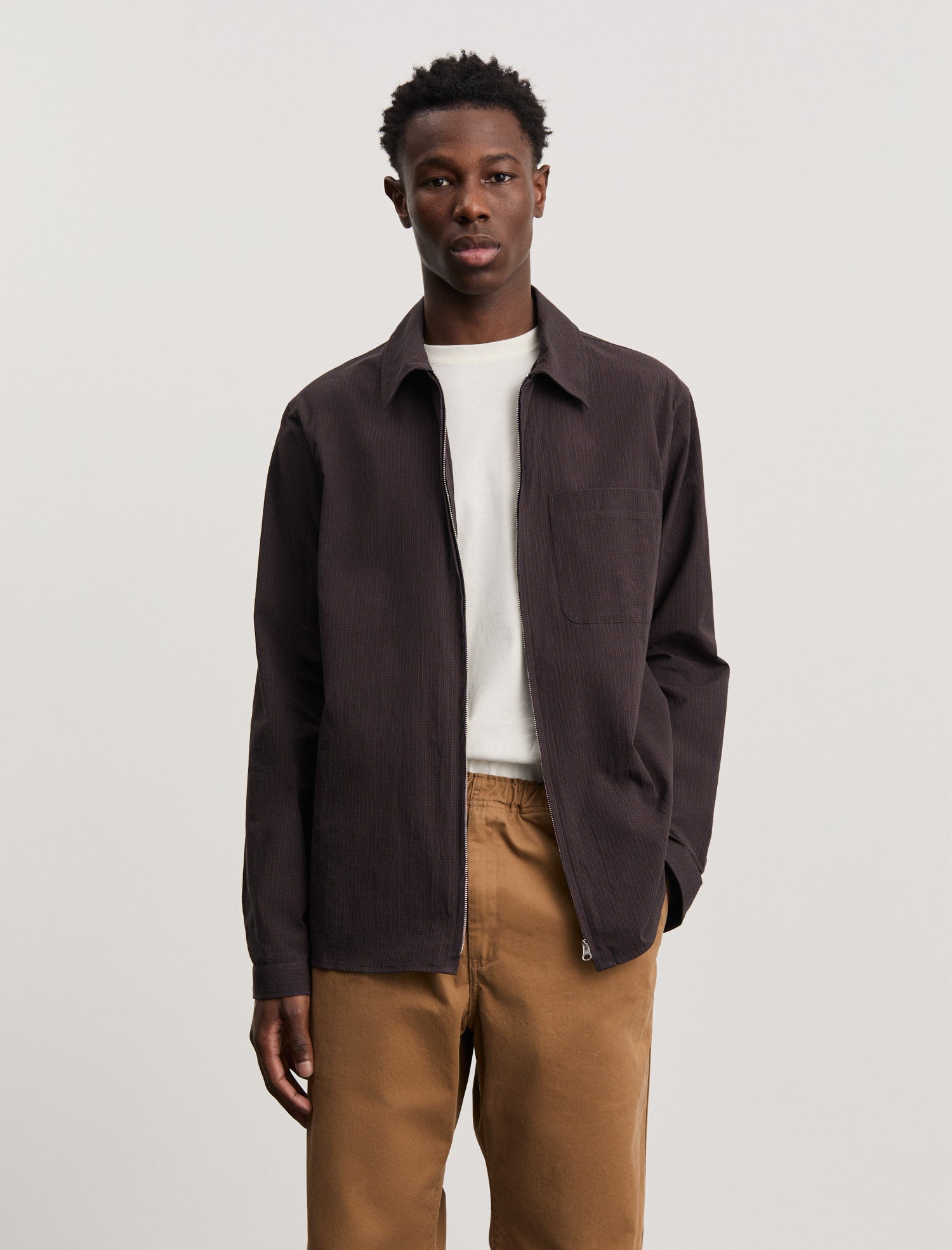 ANOTHER Zip Shirt 1.0 JPN, Kon Cairo Check