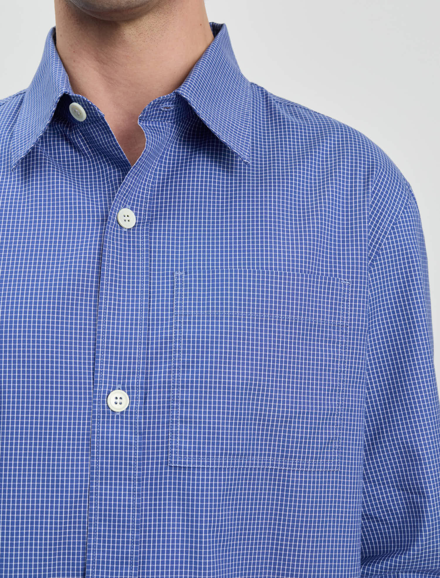 ANOTHER Shirt 4.0, Blue/White Check