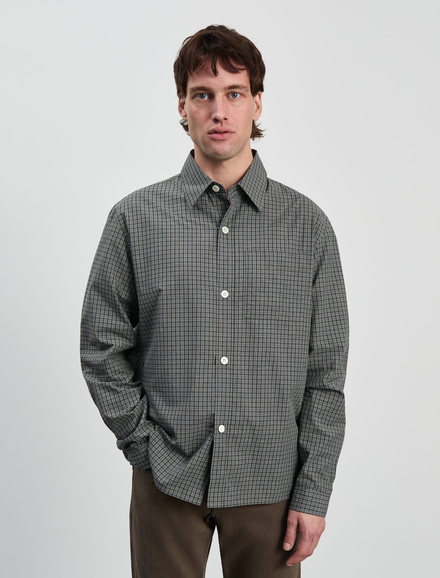 ANOTHER Shirt 4.0, Green/Grey Check