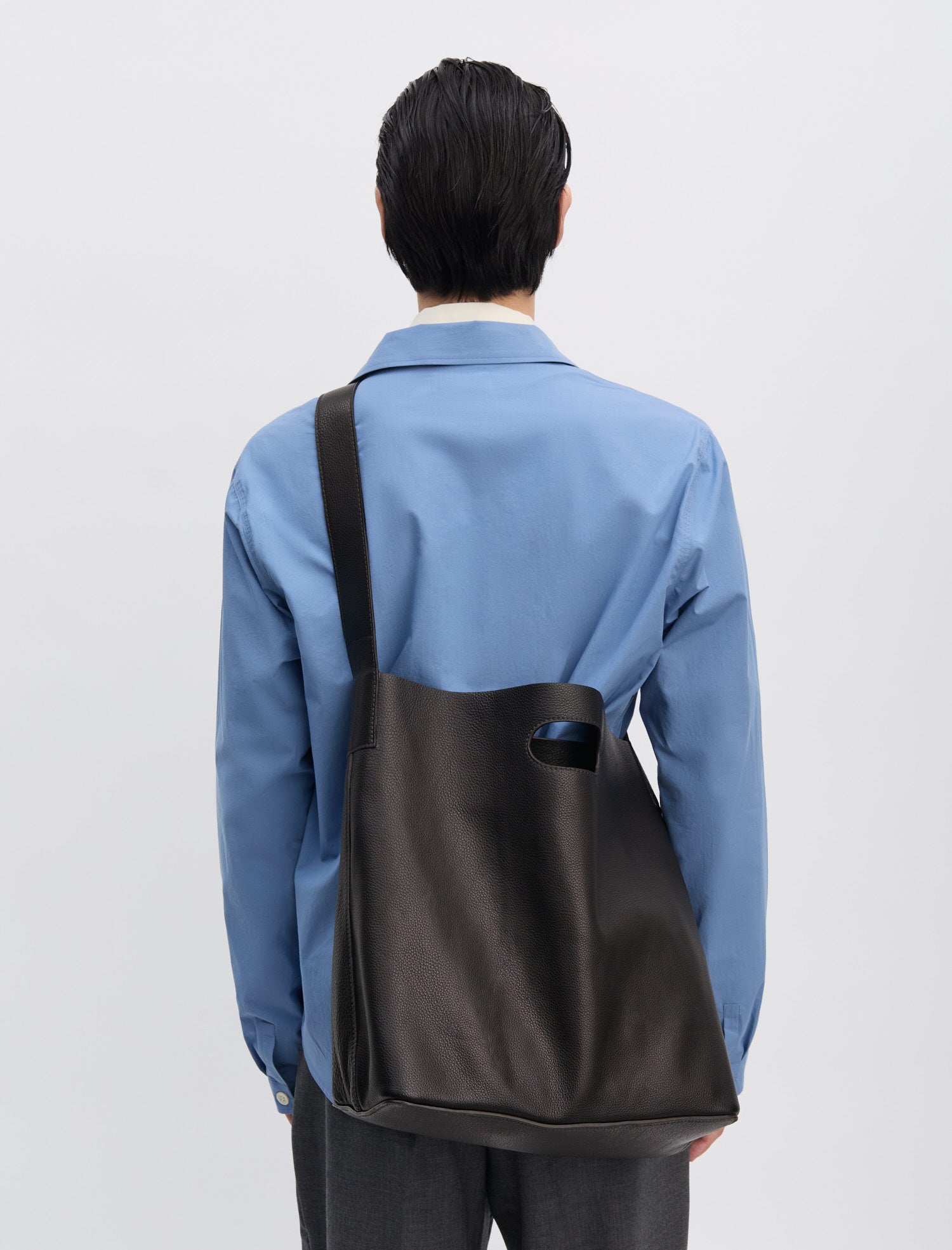 ANOTHER Leather Bag 1.0, Black - ANOTHER ASPECT