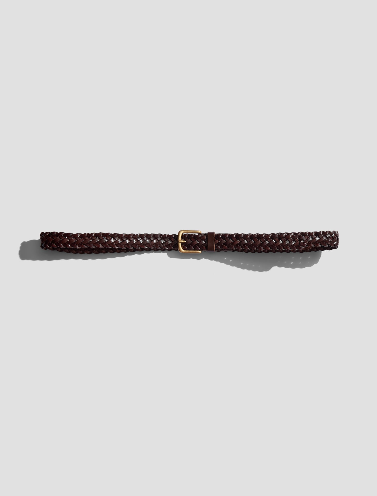 ANOTHER Belt 1.0, Braided Brown