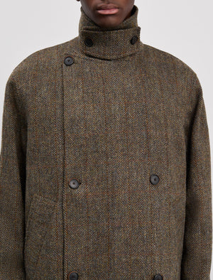 ANOTHER Coat 3.0, Green Herringbone