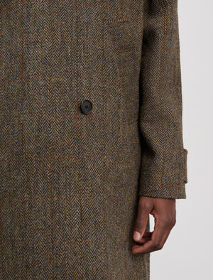 ANOTHER Coat 3.0, Green Herringbone