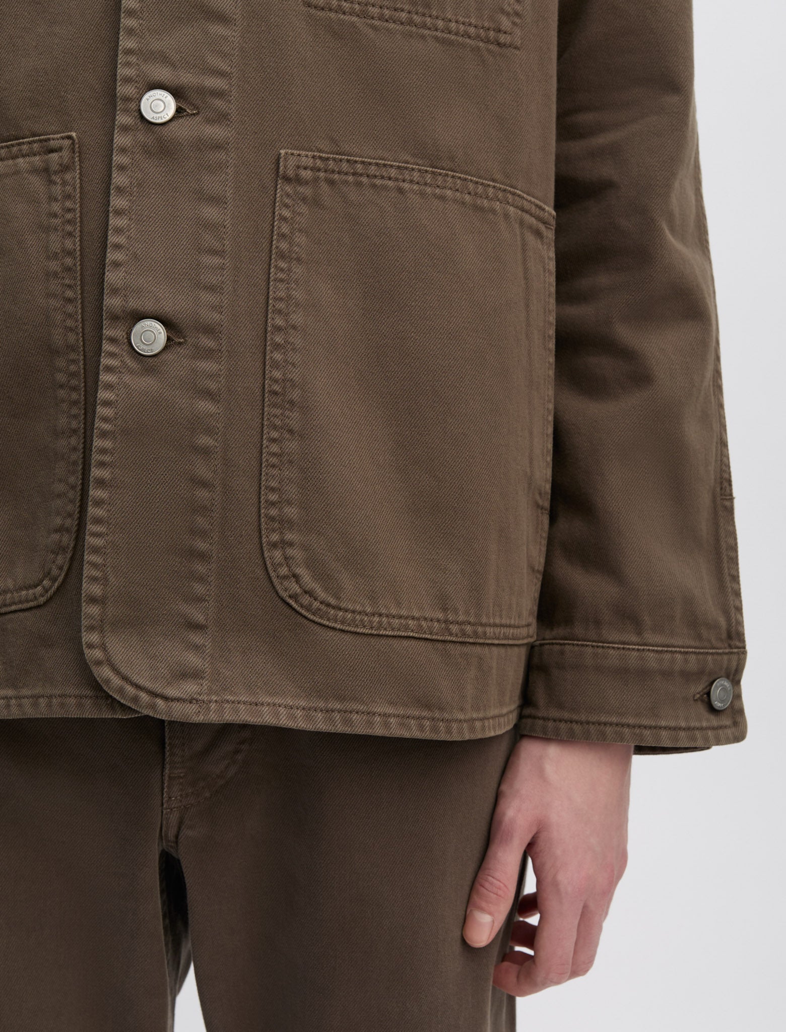 ANOTHER Denim Jacket 1.0, Brown - ANOTHER ASPECT