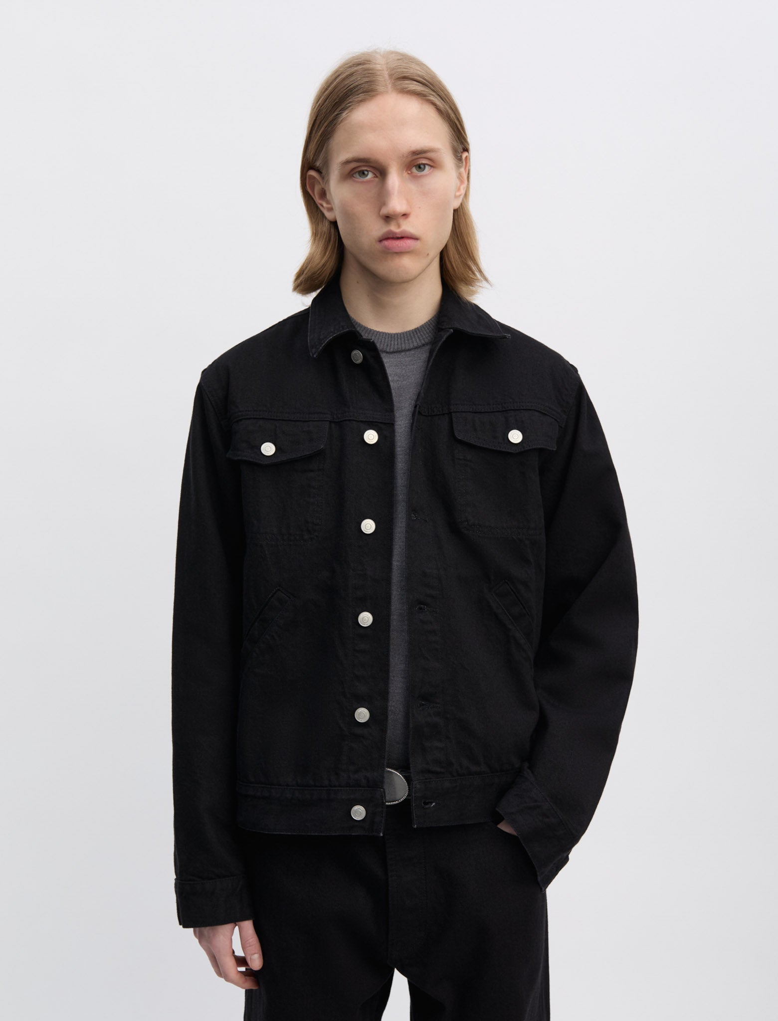 ANOTHER Denim Jacket 2.0, Black - ANOTHER ASPECT