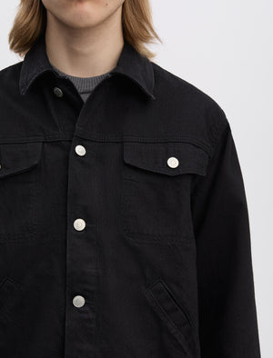ANOTHER Denim Jacket 2.0, Black - ANOTHER ASPECT