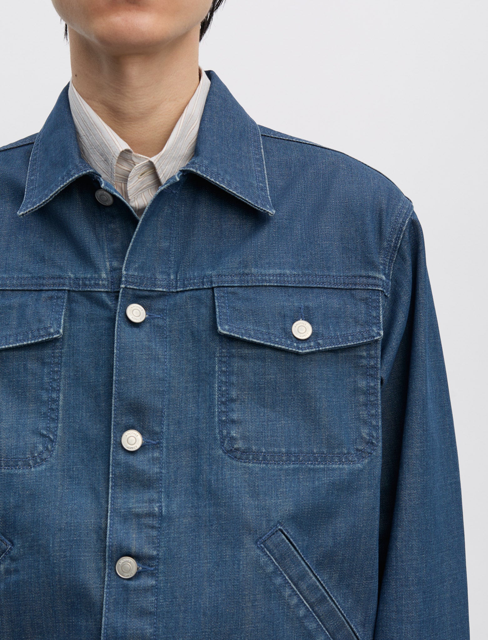 ANOTHER Denim Jacket 2.0, Blue Rinse - ANOTHER ASPECT