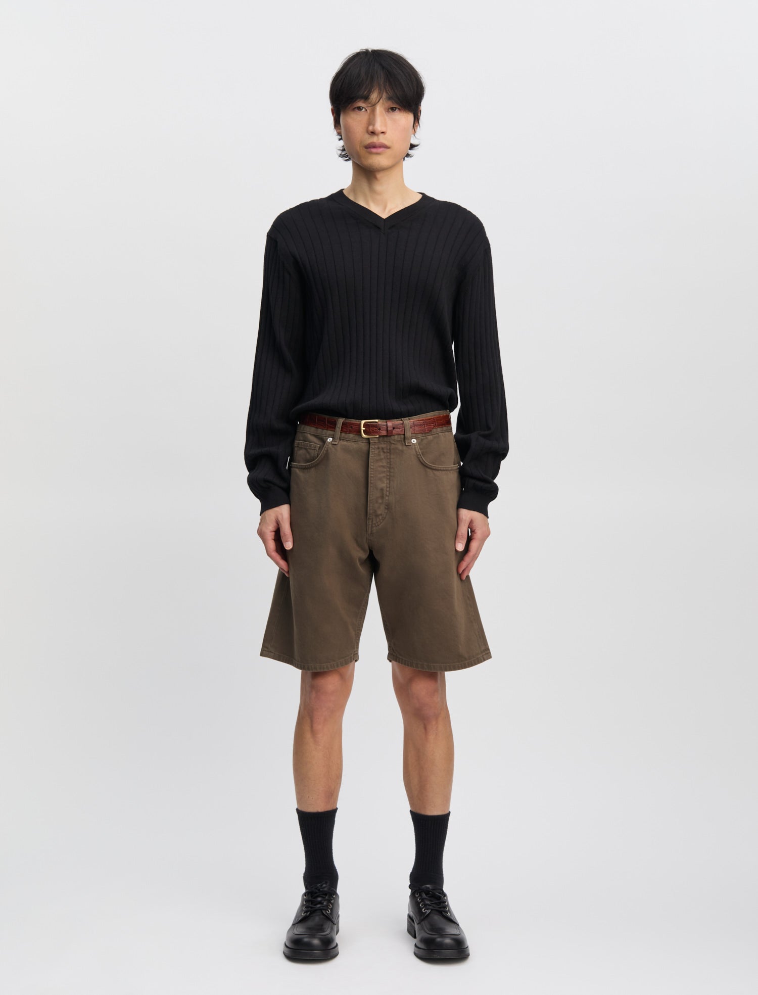 ANOTHER Denim Shorts 1.0, Brown - ANOTHER ASPECT