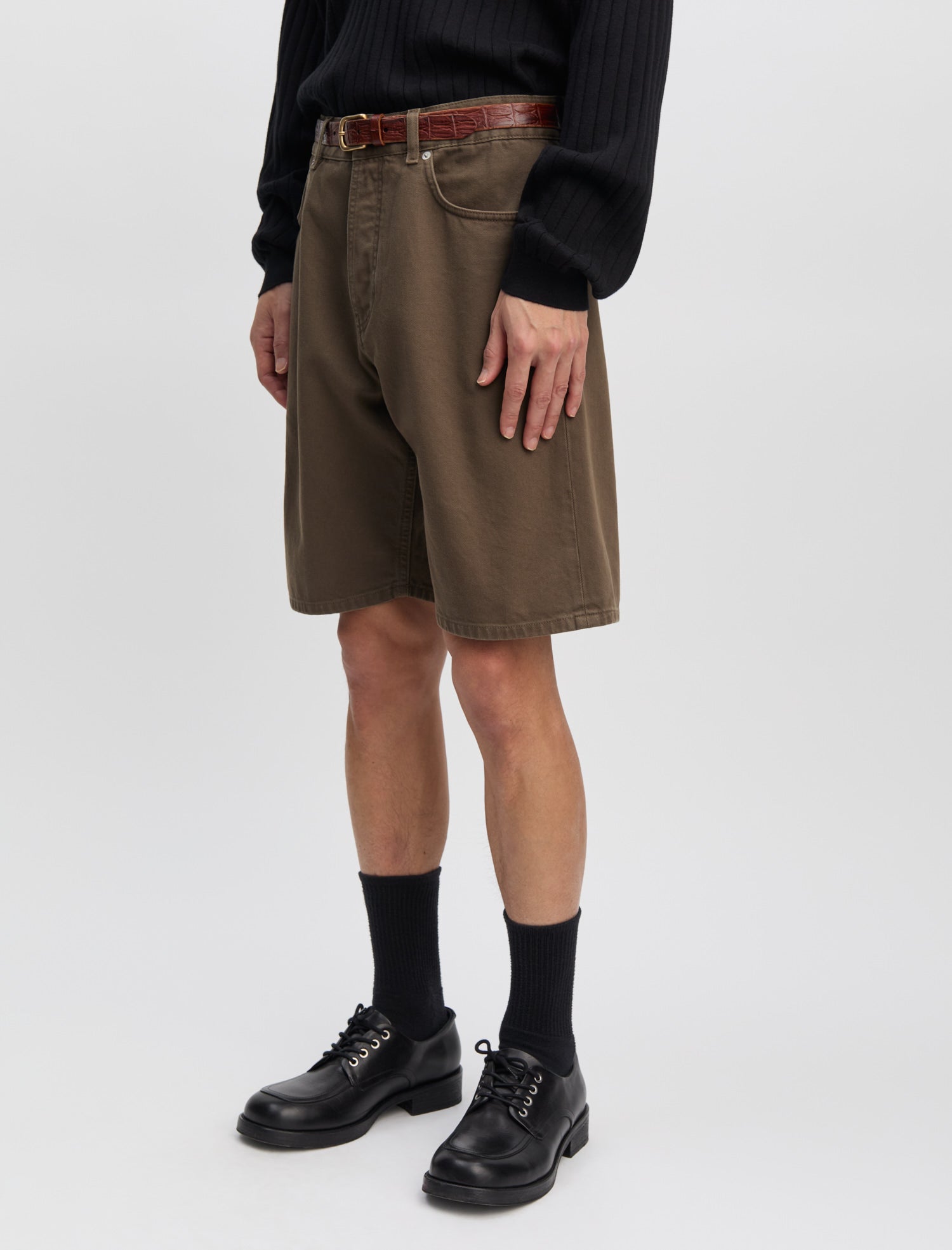 ANOTHER Denim Shorts 1.0, Brown - ANOTHER ASPECT