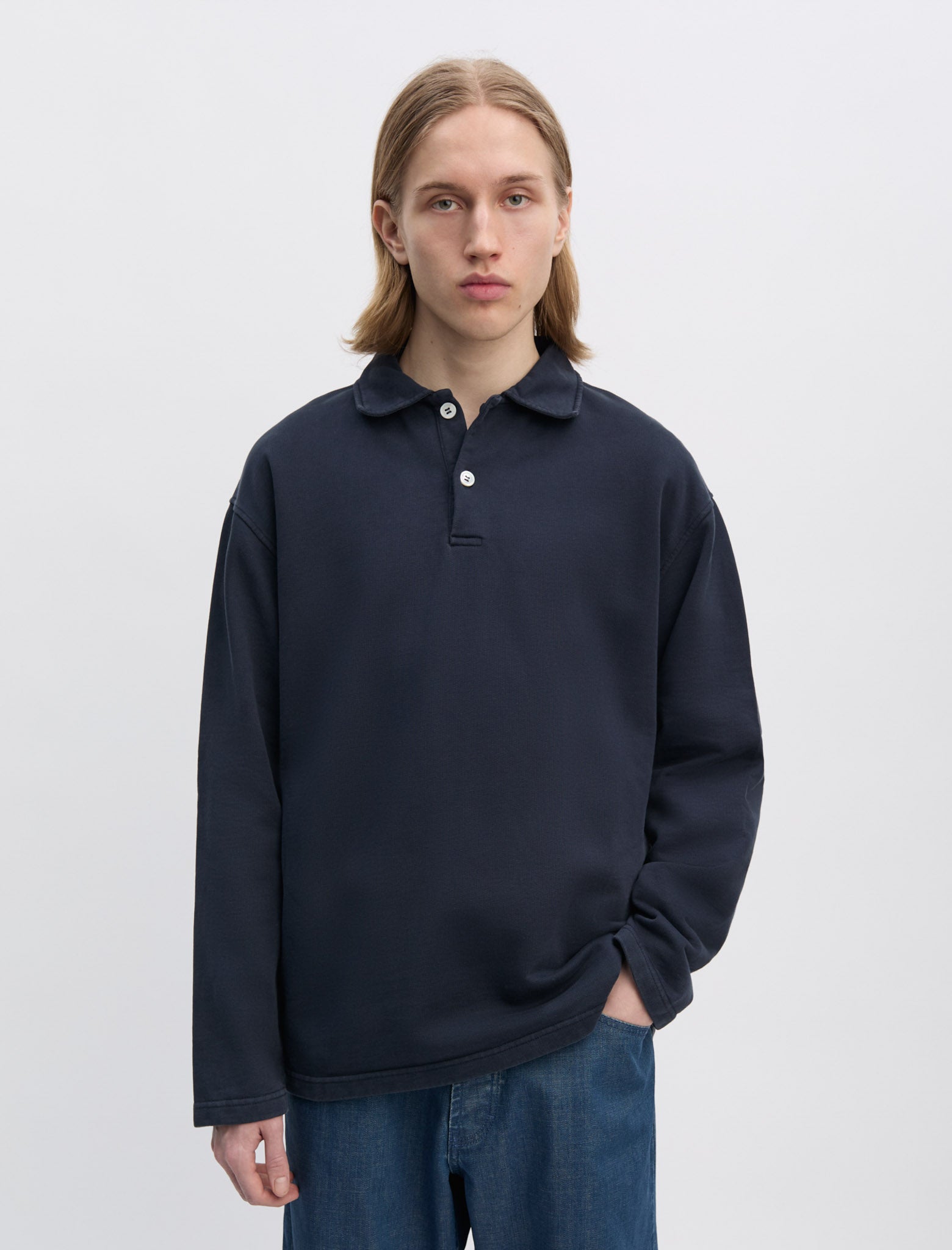 ANOTHER Polo Shirt 1.0, Night Sky Navy - ANOTHER ASPECT