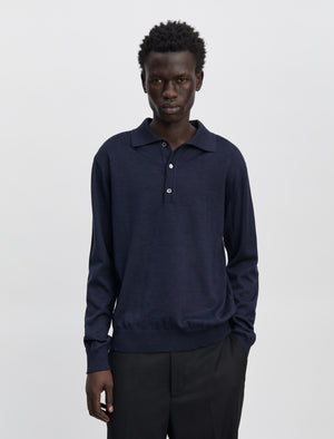 ANOTHER Polo Shirt 2.0, Night Sky Navy - ANOTHER ASPECT