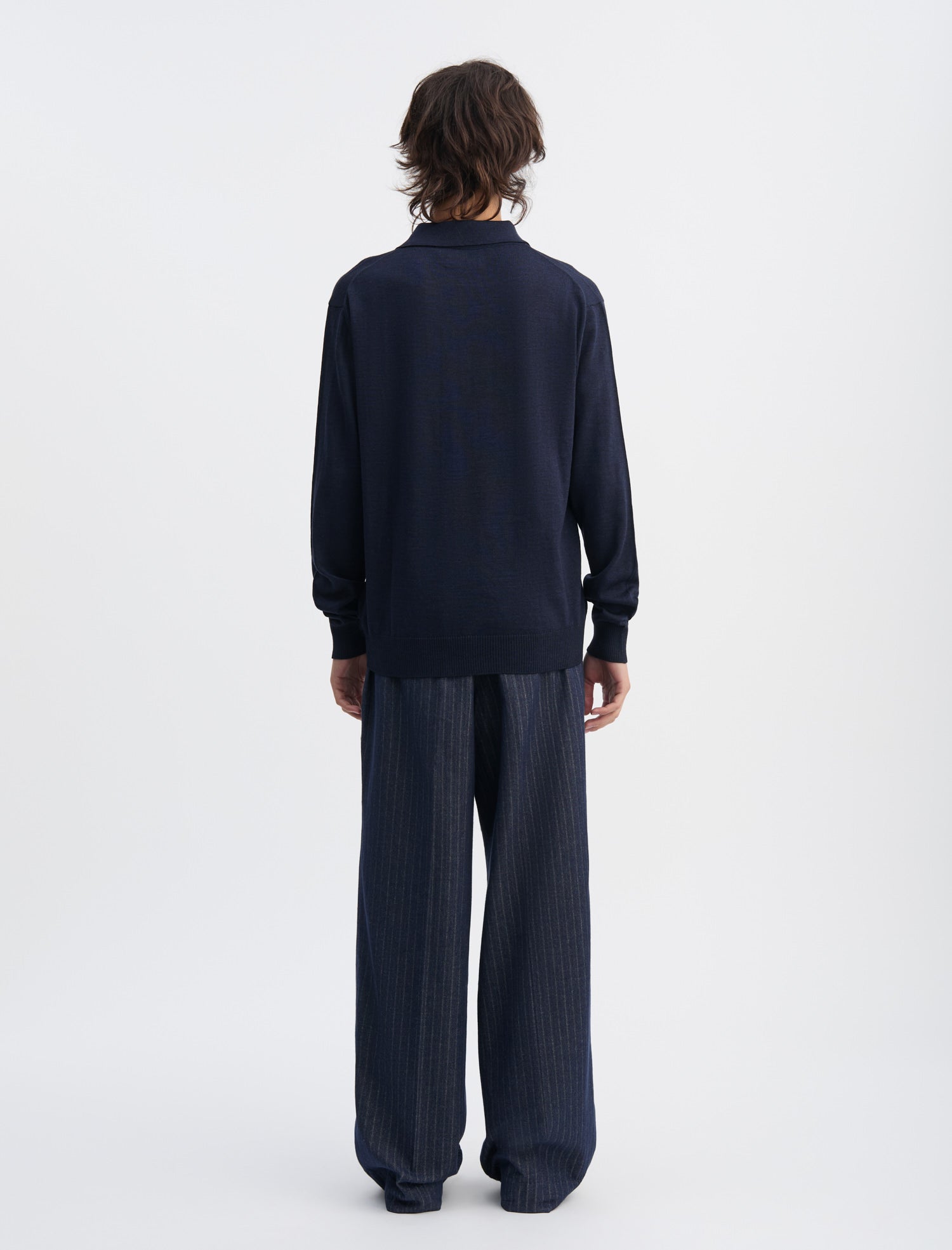 トップス another aspect polo shirts 2.0 navy ANOTHER Polo Shirt 2.0, Night Sky Navy - ANOTHER ASPECT