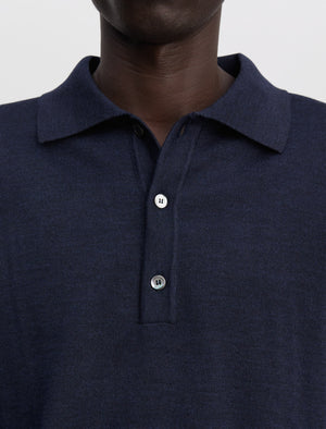 ANOTHER Polo Shirt 2.0, Night Sky Navy - ANOTHER ASPECT