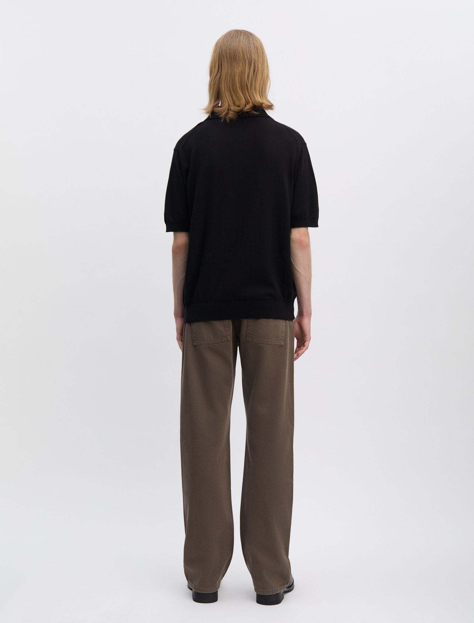 ANOTHER Polo Shirt 3.0, Black - ANOTHER ASPECT