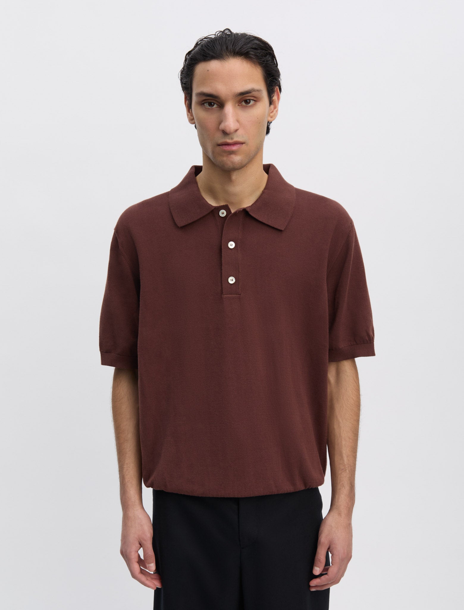 ANOTHER Polo Shirt 3.0, Tobacco - ANOTHER ASPECT