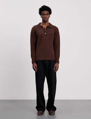 ANOTHER Polo Shirt 4.0, Burnt Brown