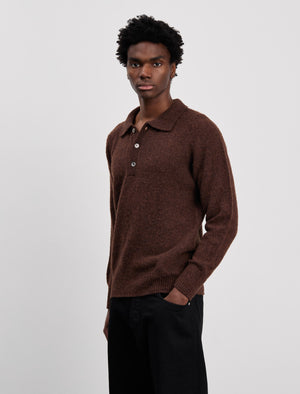 ANOTHER Polo Shirt 4.0, Burnt Brown
