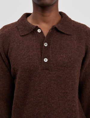 ANOTHER Polo Shirt 4.0, Burnt Brown