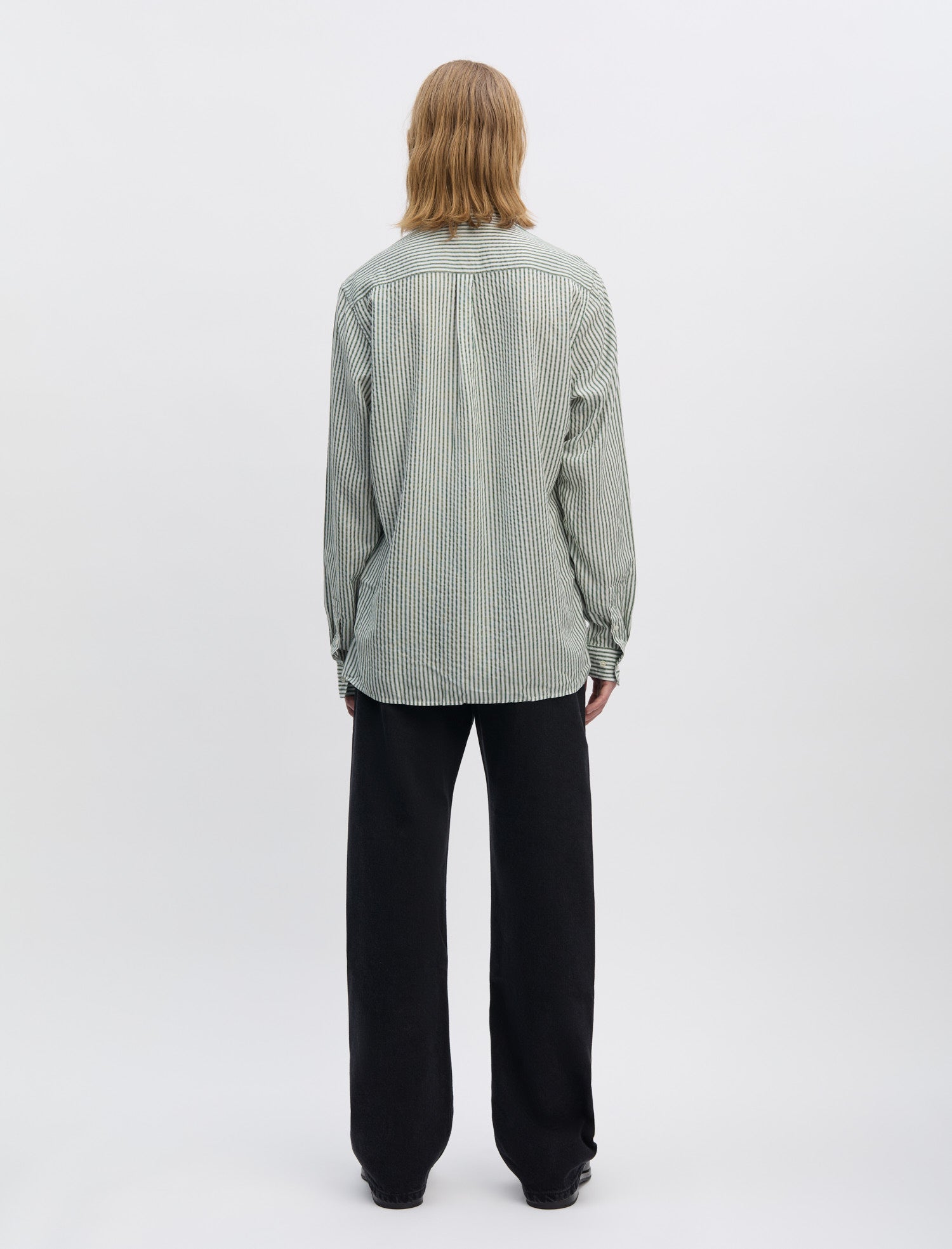 ANOTHER Shirt 1.0, Evergreen Stripe - ANOTHER ASPECT