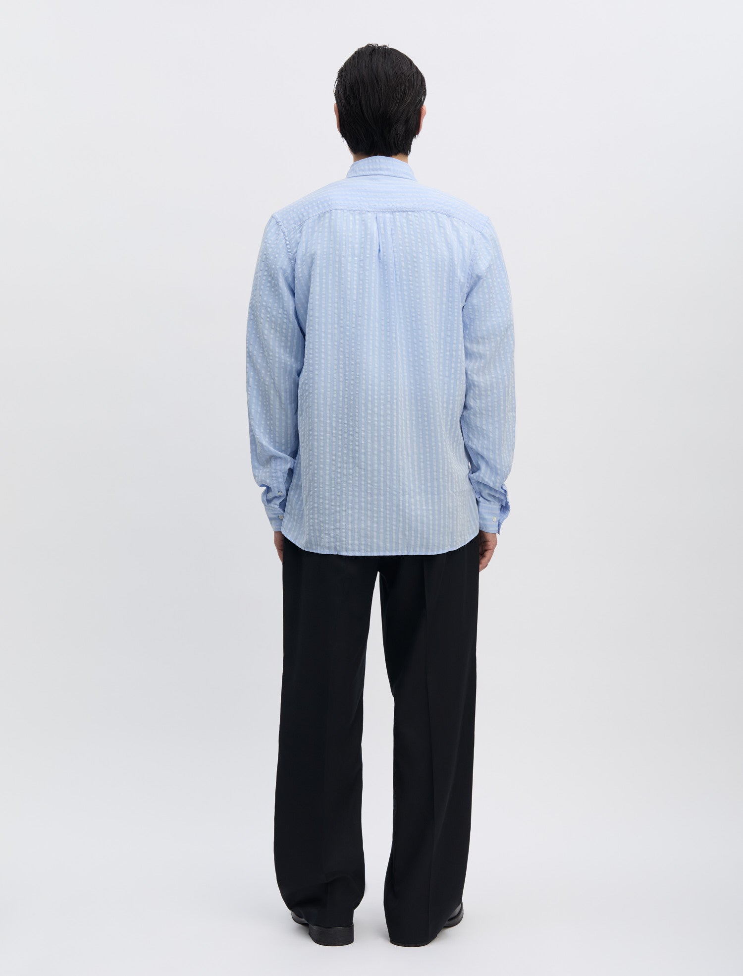 ANOTHER Shirt 1.0, Sky Blue Stripe - ANOTHER ASPECT