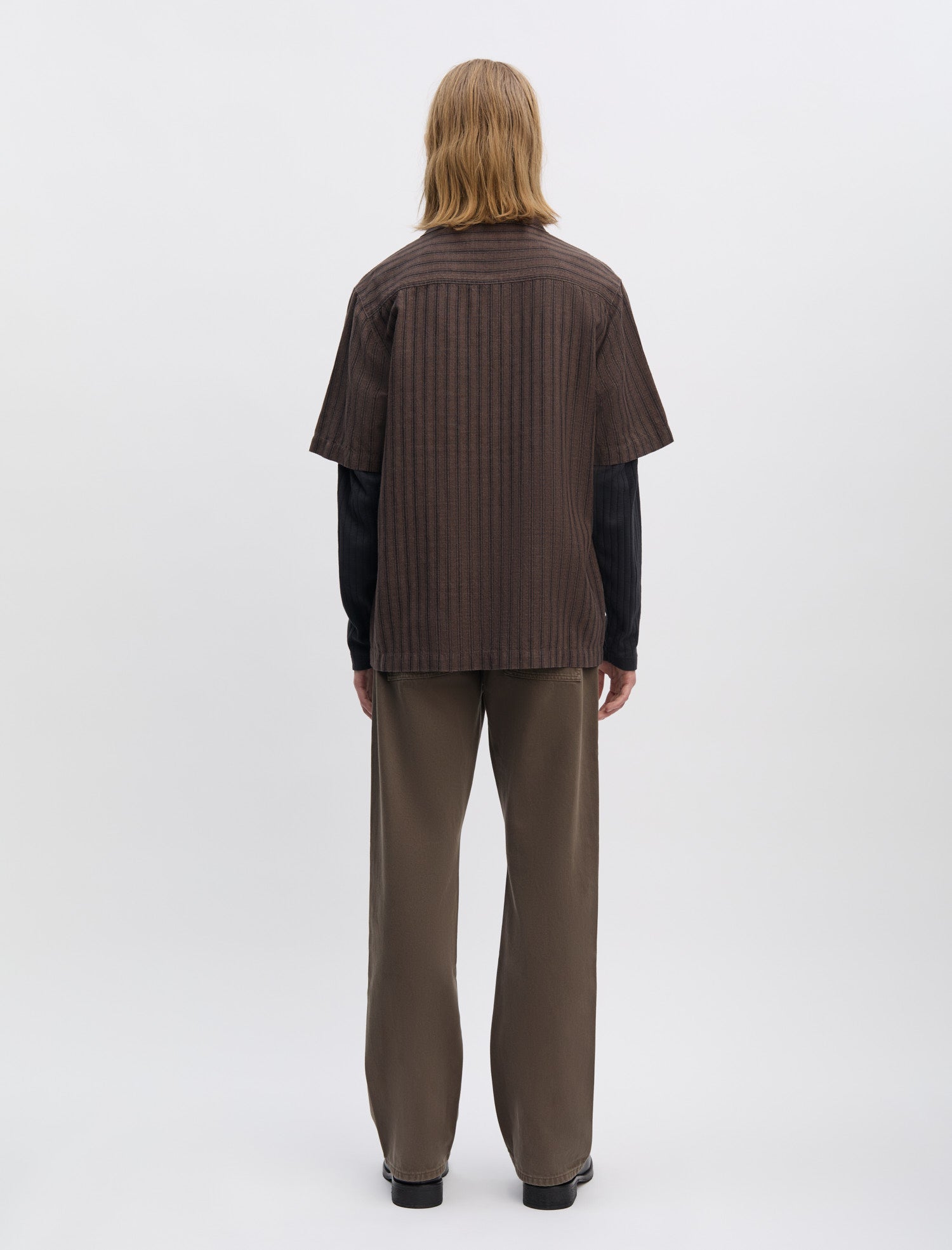 ANOTHER Shirt 2.0, Brown Stripe - ANOTHER ASPECT
