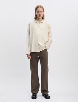 トップス Another aspect silk shirts ANOTHER Shirt 2.1, Natural - ANOTHER ASPECT