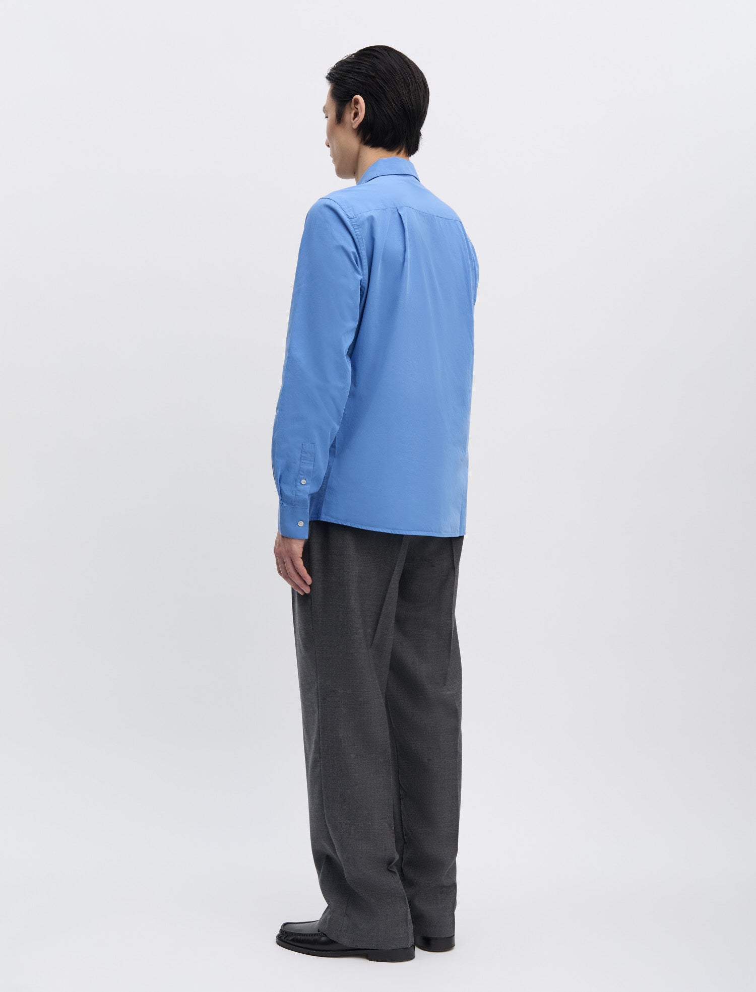 トップス Another aspect 3.0 shirt blue ANOTHER Shirt 3.0, Capri Blue - ANOTHER ASPECT